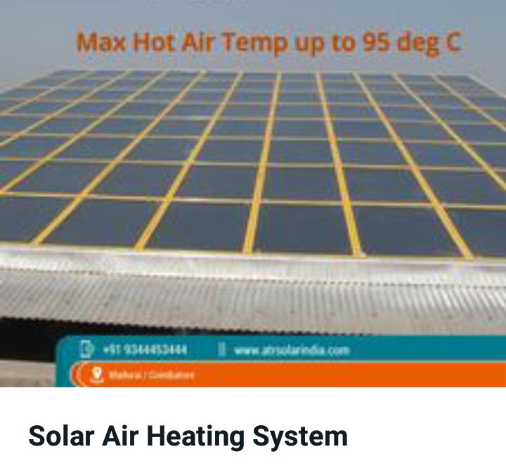Solar air heating system